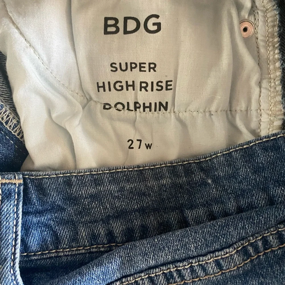 BDG Super High Rise Dolphin‎ Jean Shorts